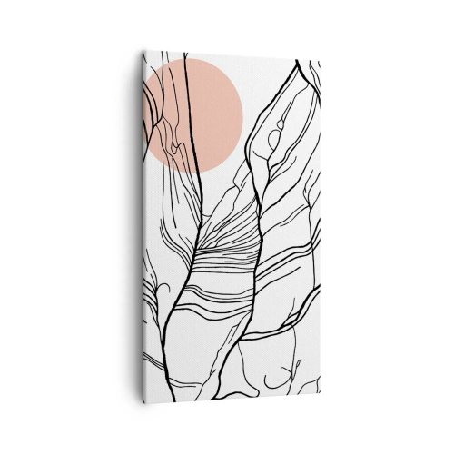 Quadro su tela - Stampe su Tela - Nella rete dei rami - 45x80 cm