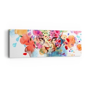 Quadro su tela - Stampe su Tela - La bella e la bestia - 90x30 cm