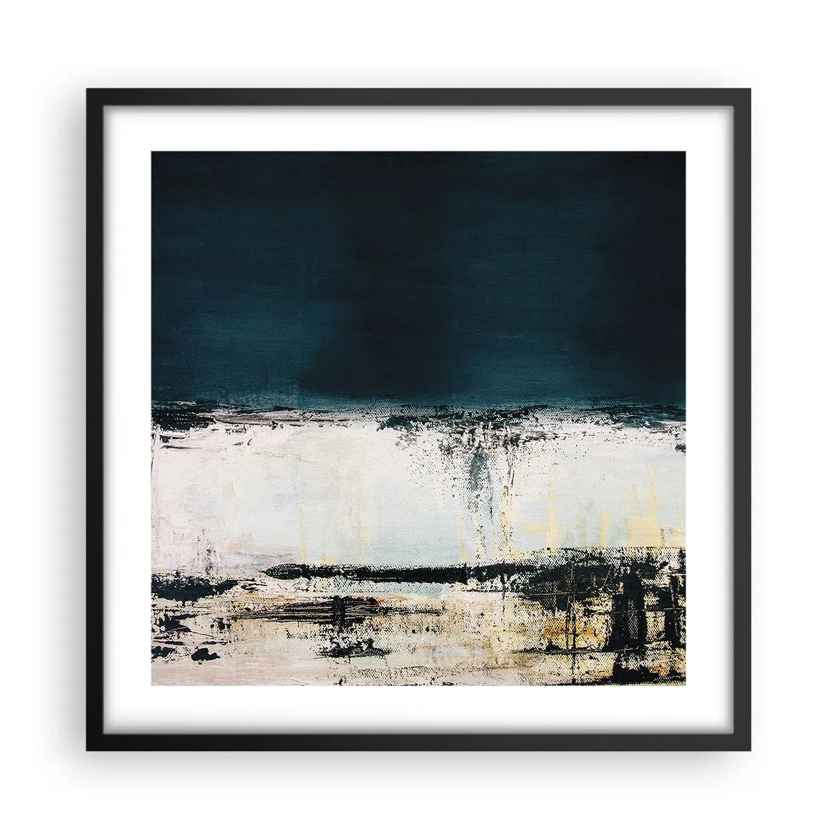 Poster in cornice nera - Composizione orizzontale - 50x50 cm