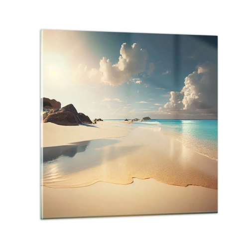 Quadro su vetro - Giornata ideale - 70x70 cm