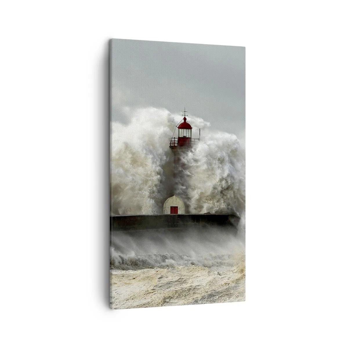 Quadro su tela - Stampe su Tela - L'ira dell'oceano - 45x80 cm