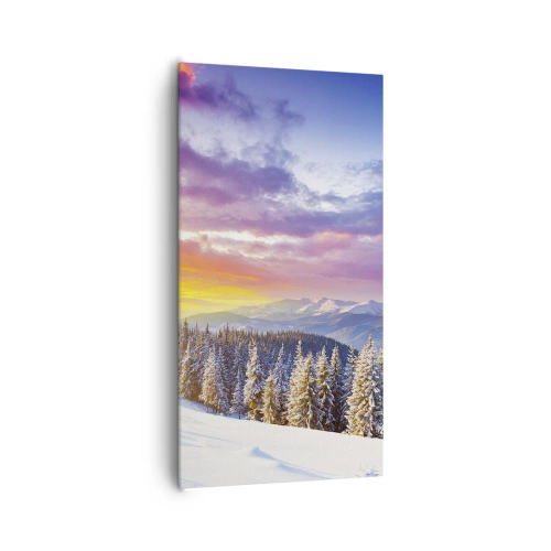 Quadro su tela - Stampe su Tela - Una bianca giornata - 65x120 cm