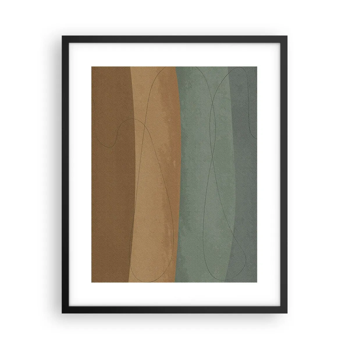 Poster in cornice nera - Composizione orizzontale - 40x50 cm