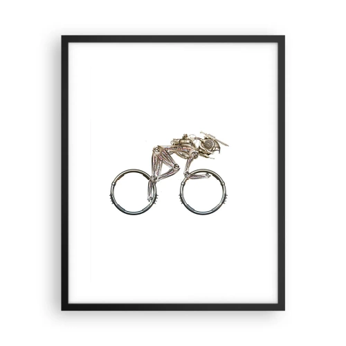 Poster in cornice nera - Macchina perfetta - 40x50 cm