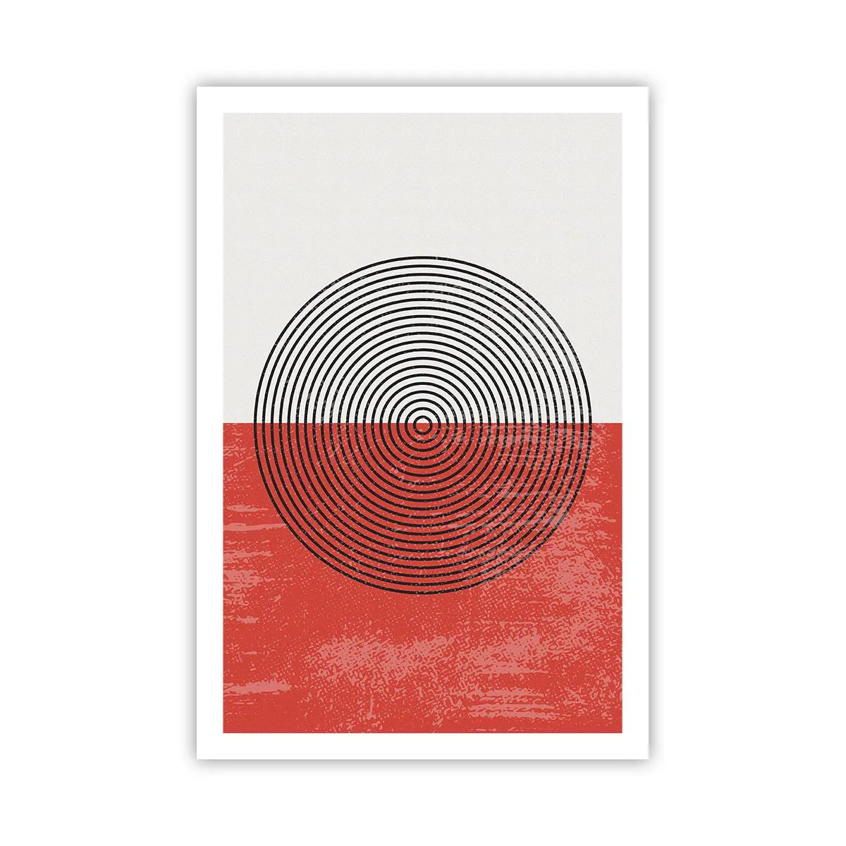 Poster - Dritto al centro - 61x91 cm