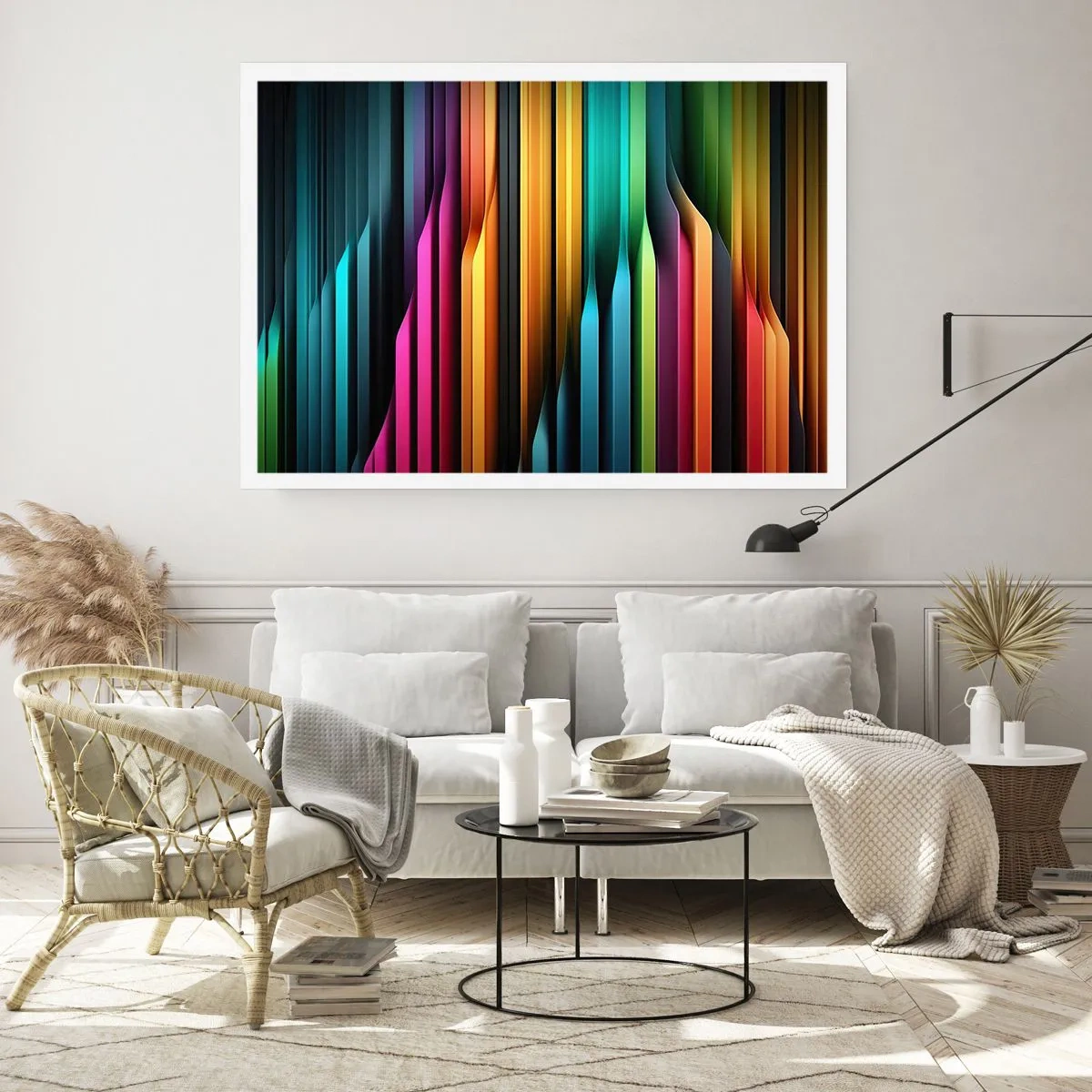 Poster - Organi di luce - 70x50 cm