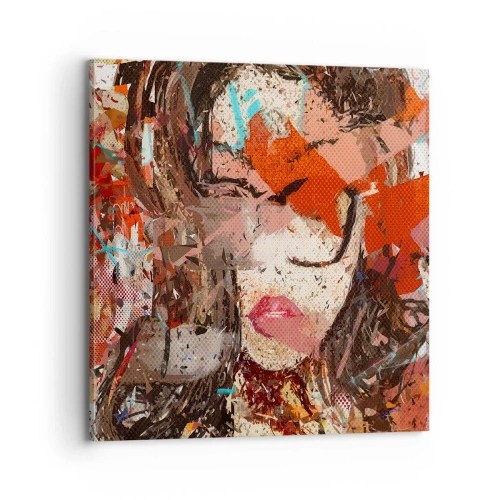 Quadro su tela - Stampe su Tela - Nessuno sa come sei veramente - 70x70 cm