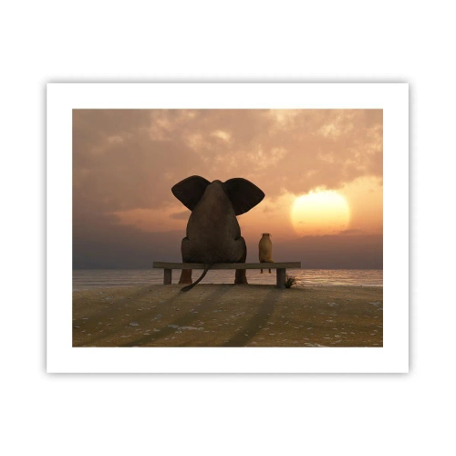 Poster - A volte bisogna tacere - 50x40 cm