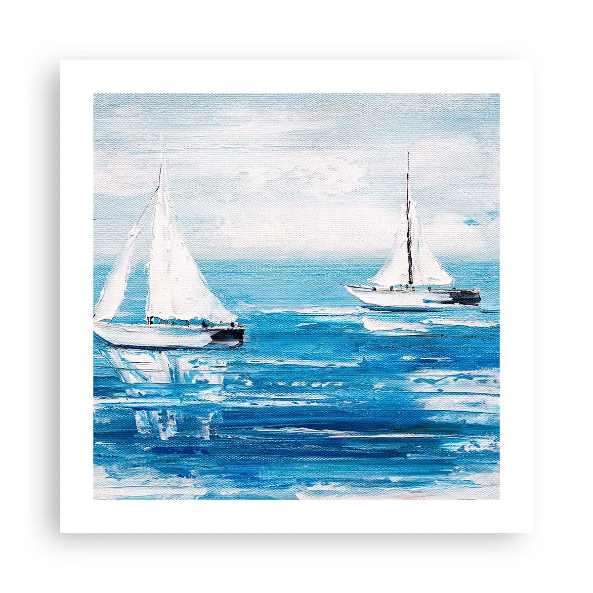 Poster - Con un amico al fianco - 50x50 cm