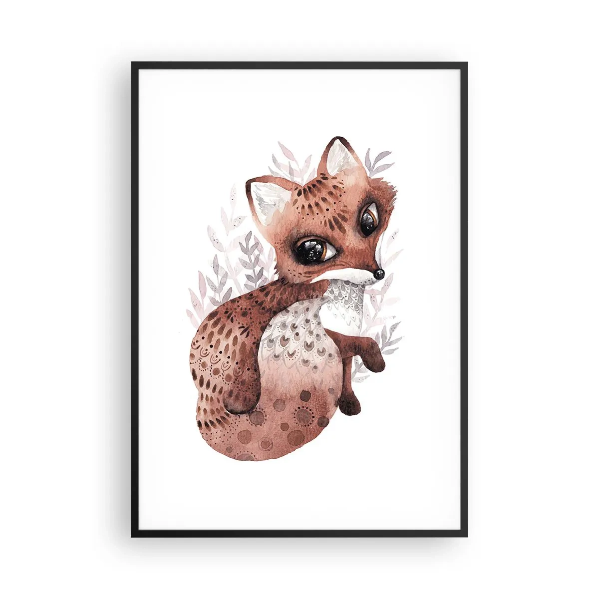 Poster in cornice nera - Semplicemente da amare - 70x100 cm