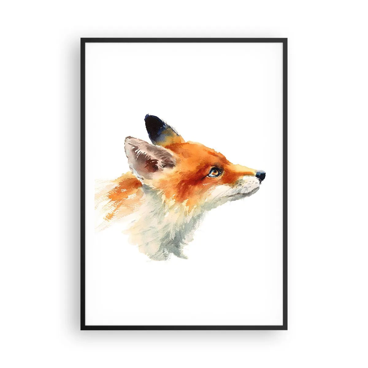 Poster in cornice nera - La prudenza non è mai troppa - 70x100 cm