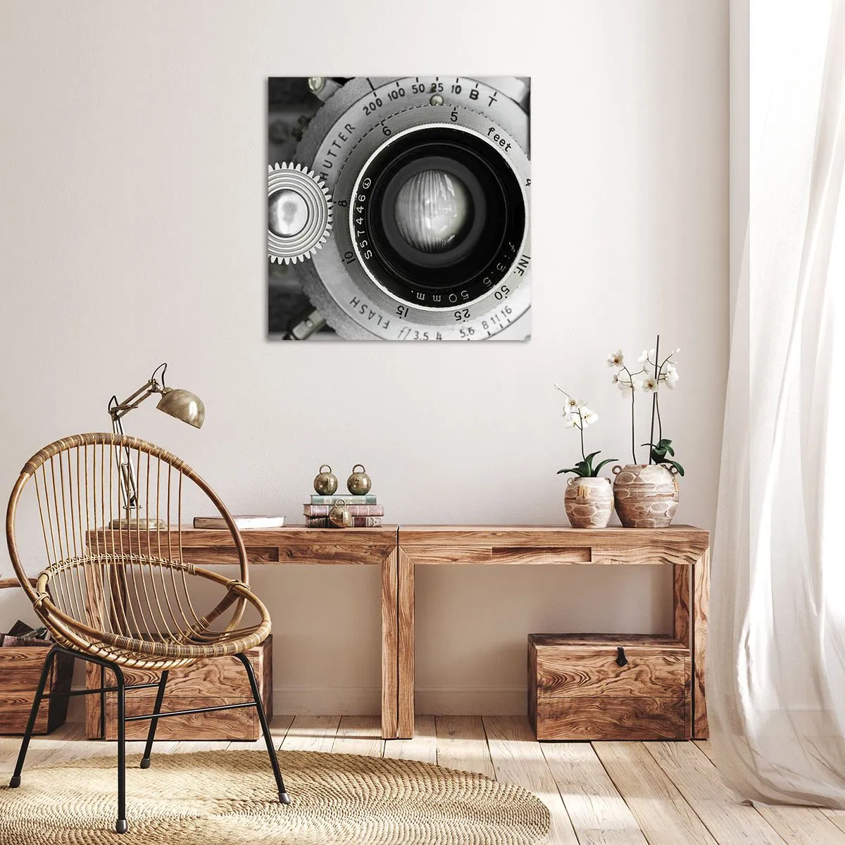 Quadro su tela - Stampe su Tela - Racconto su Hollywood - 50x50 cm