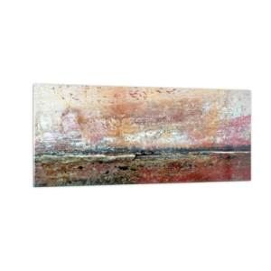 Quadro su vetro - Forse è il mare - 100x40 cm