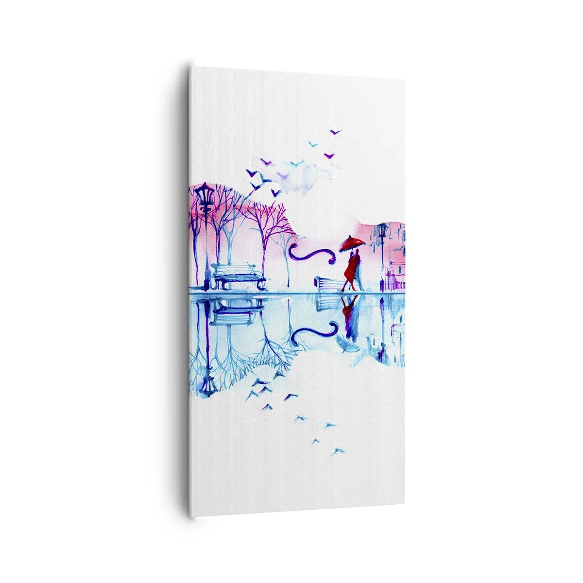 Quadro su tela - Stampe su Tela - Vi porto un cantico di pioggia - 65x120 cm