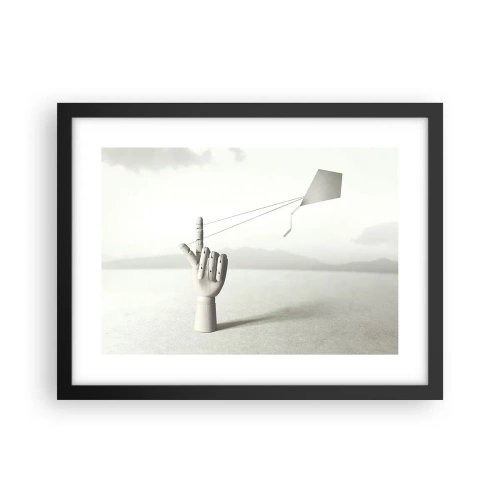 Poster in cornice nera - Prova di forza - 40x30 cm