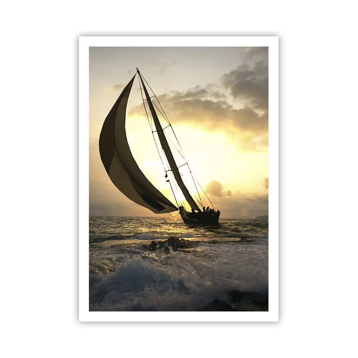 Poster - Con il vento e controvento - 70x100 cm