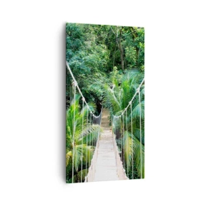 Quadro su tela - Stampe su Tela - Welcome to the jungle! - 55x100 cm