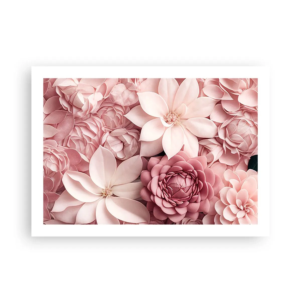 Poster - Nei petali di rosa - 70x50 cm