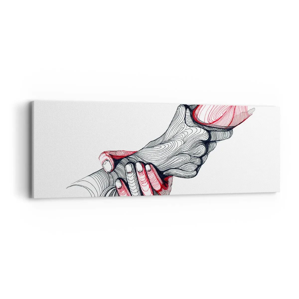Quadro su tela - Stampe su Tela - Sei in buone mani - 90x30 cm
