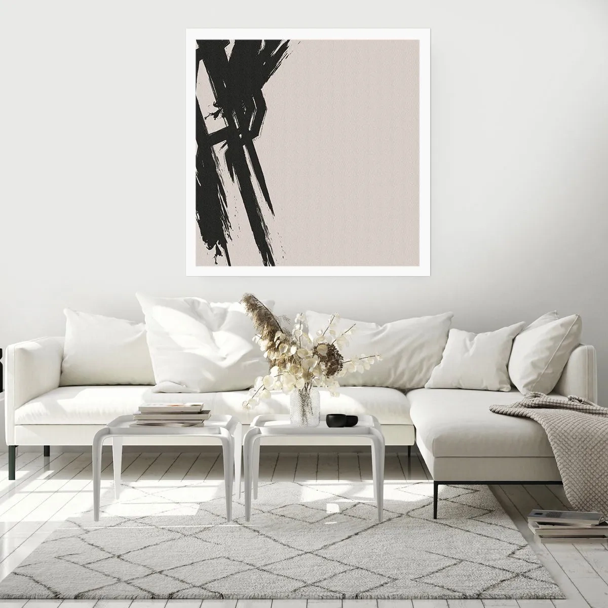 Poster - Corsa sfrenata - 60x60 cm