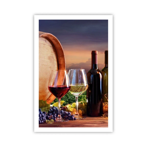 Poster - Qui la vita ha gusto - 61x91 cm