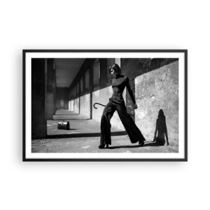 Poster in cornice nera - Eleganza cittadina - 91x61 cm