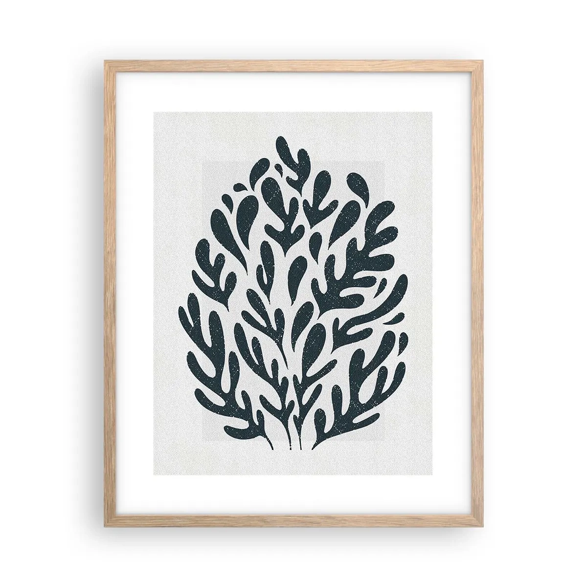 Poster in cornice rovere chiaro - Le forme della natura - 40x50 cm