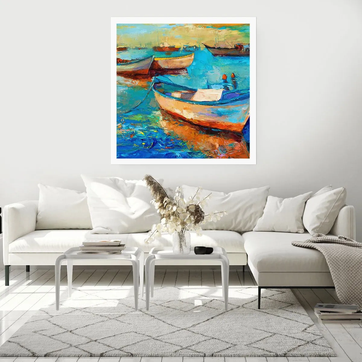 Poster - Nella baia del sud - 40x40 cm