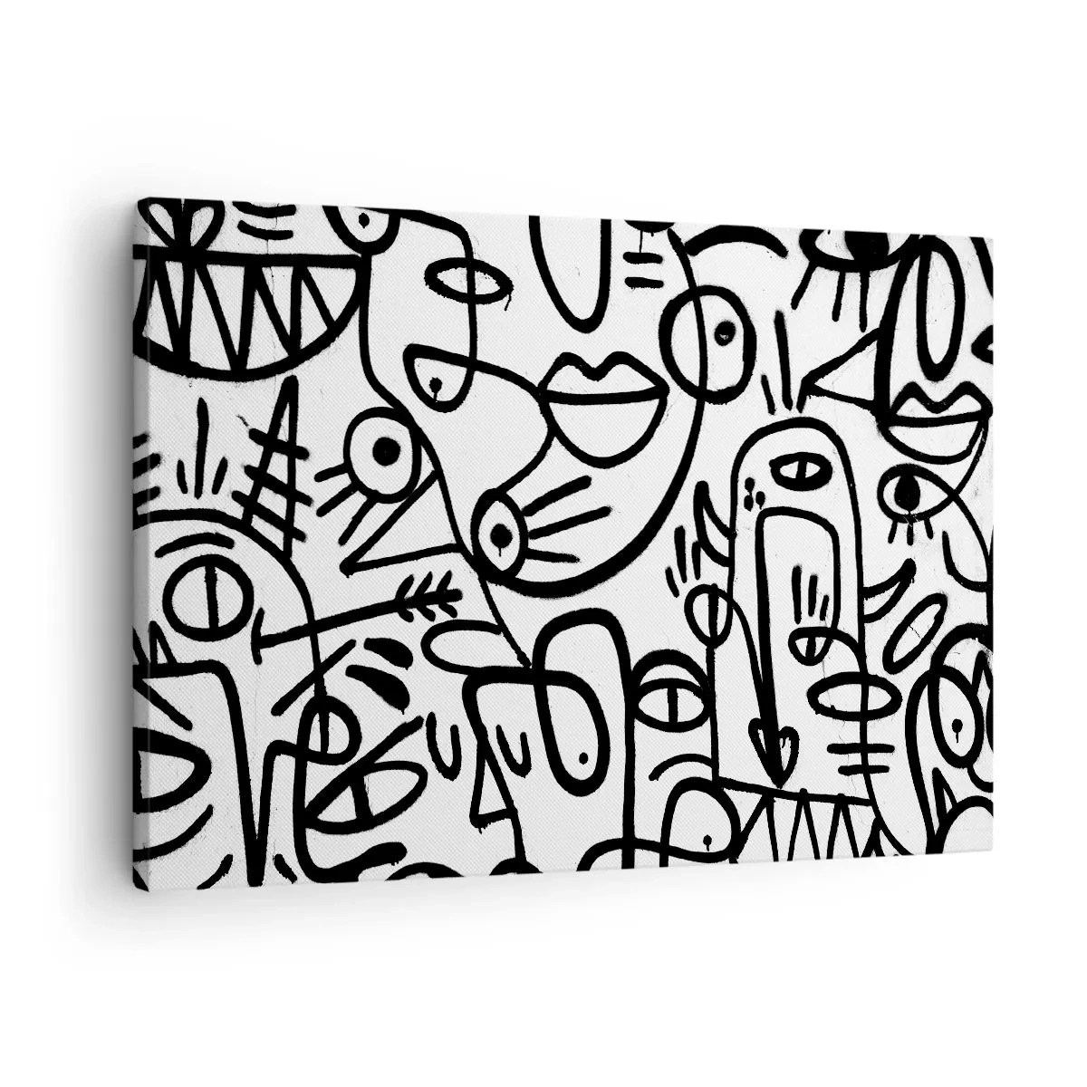 Quadro su tela - Stampe su Tela - Volti e miraggi - 70x50 cm