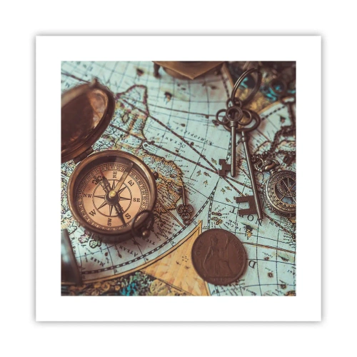 Poster - Per il cercatore di avventure - 40x40 cm