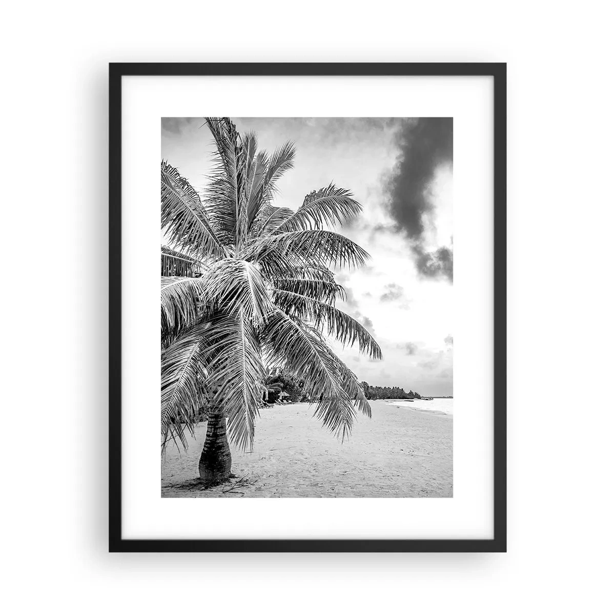 Poster in cornice nera - Quando hai nostalgia della solitudine... - 40x50 cm