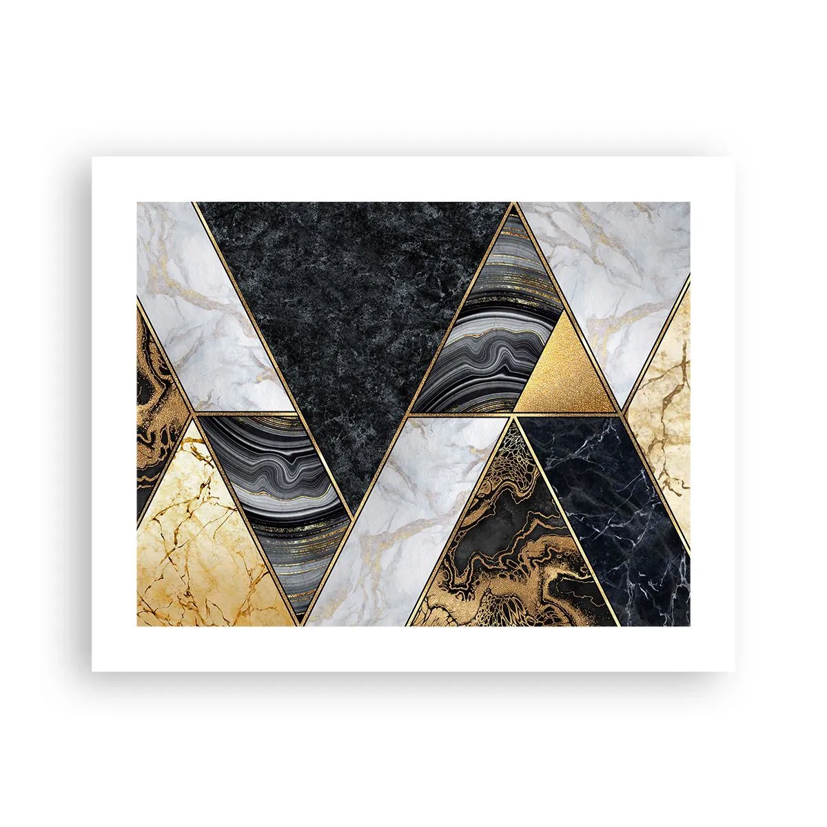 Poster - Pietra su pietra - 50x40 cm