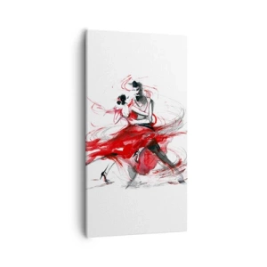 Quadro su tela - Stampe su Tela - Tango: il ritmo della passione - 55x100 cm