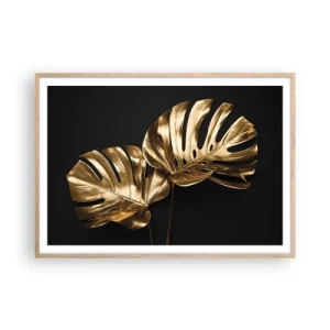 Poster in cornice rovere chiaro - I tesori della natura - 100x70 cm