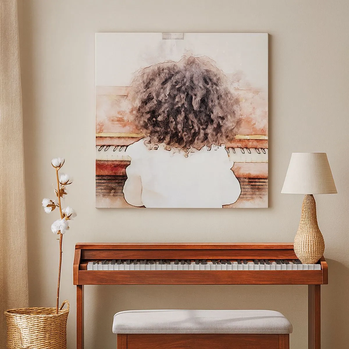 Quadro su tela - Stampe su Tela - Nel nuovo mondo - 30x30 cm