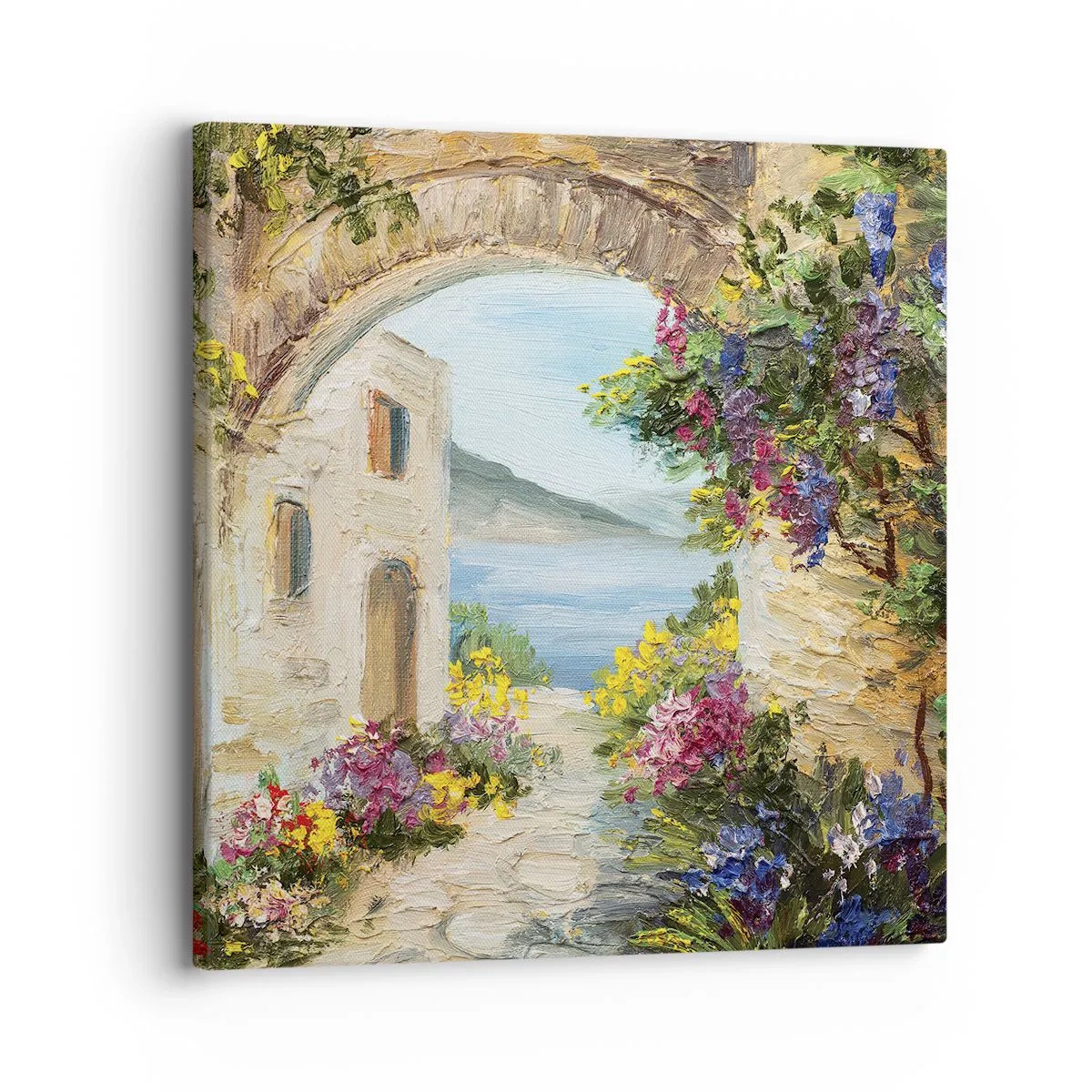 Quadro su tela - Stampe su Tela - La bellezza della provincia costiera - 30x30 cm