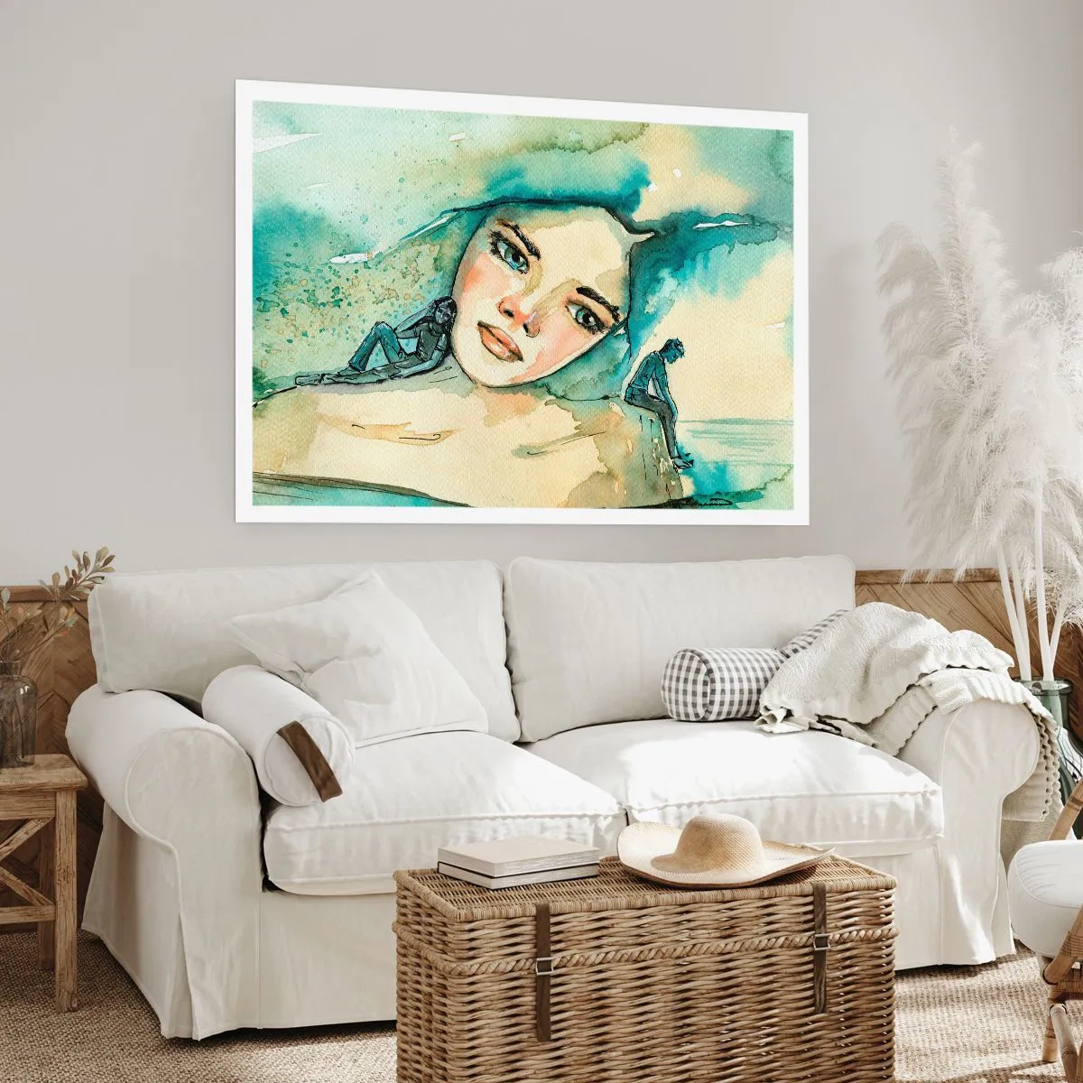 Poster - Am I blue? - 91x61 cm