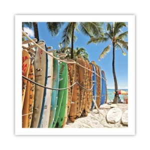 Poster - Divertimento sotto il sole - 60x60 cm