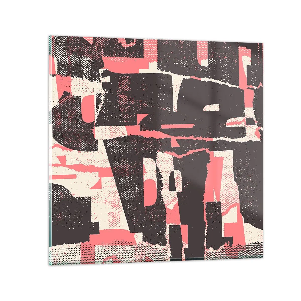 Quadro su vetro - Tutto il rumore - 70x70 cm