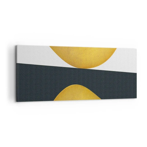 Quadro su tela - Stampe su Tela - Iniziamo dall'oro - 100x40 cm