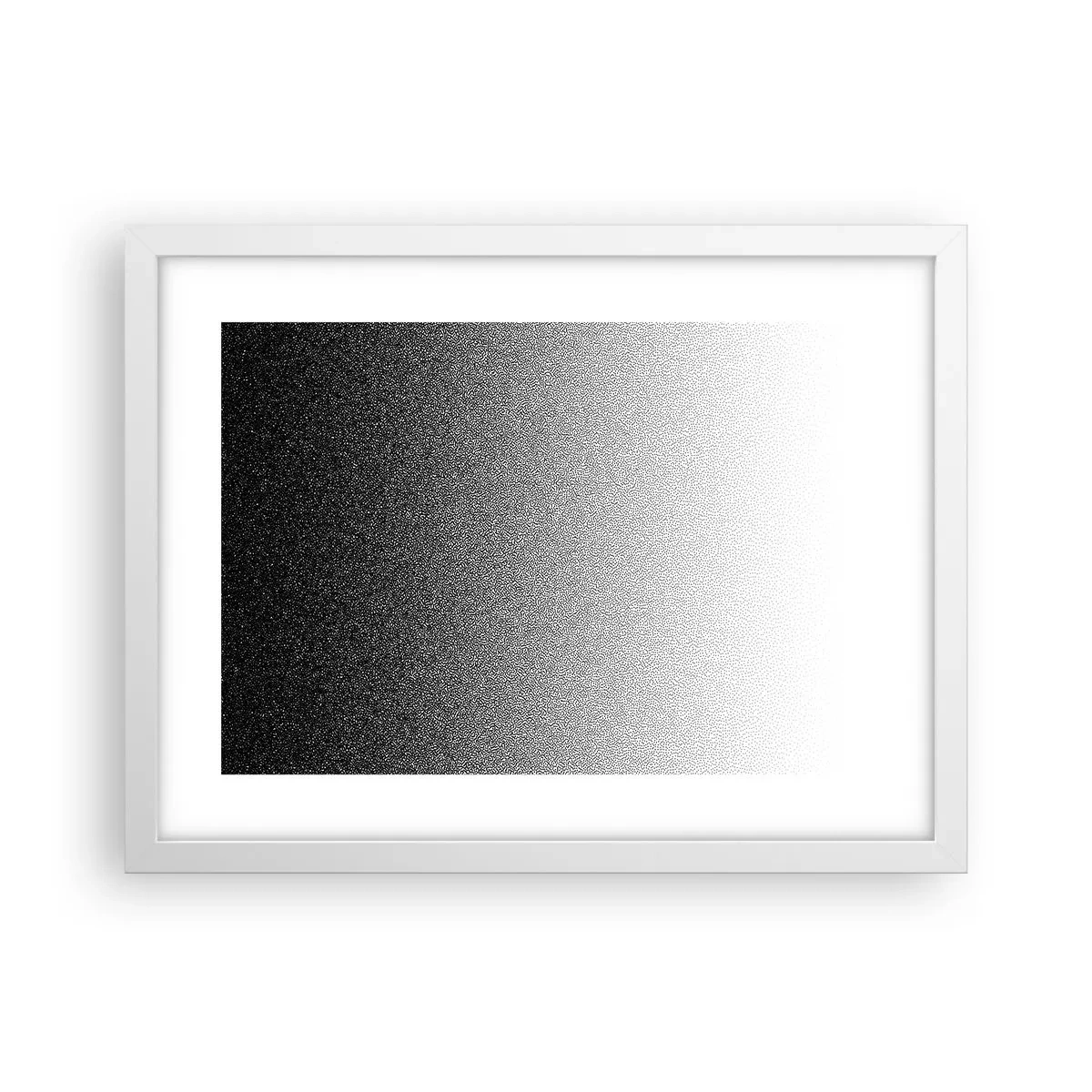 Poster in cornice bianca - Verso la luce - 40x30 cm