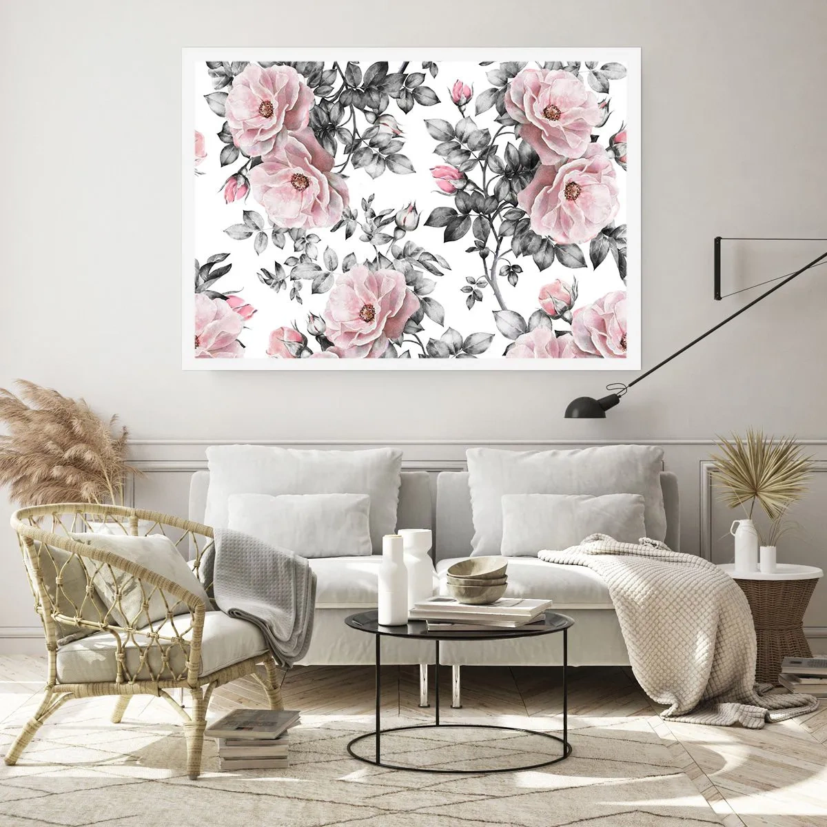 Poster - Perdersi tra le rose - 40x30 cm