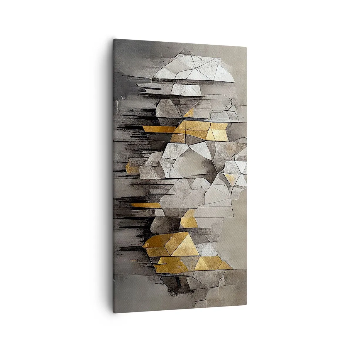 Quadro su tela - Stampe su Tela - Composizione di ghiaccio e luce - 55x100 cm