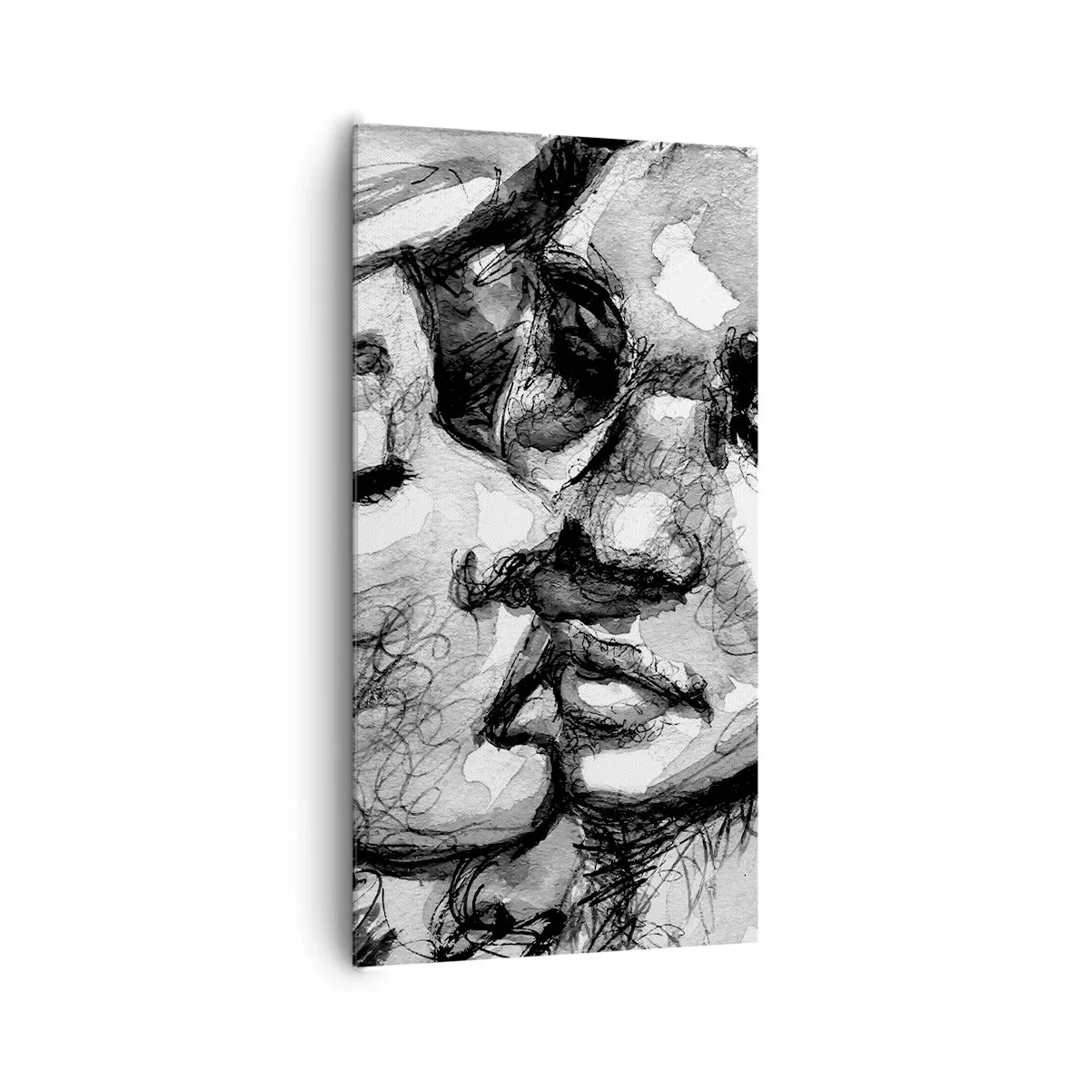 Quadro su tela - Stampe su Tela - Un attimo di tenerezza - 65x120 cm