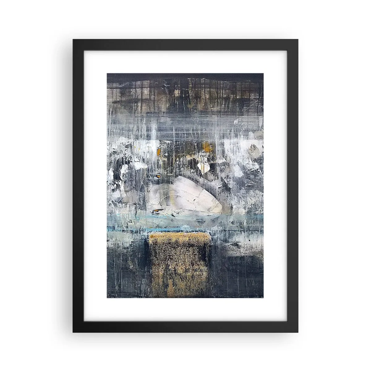 Poster in cornice nera - Talvolta è facile, talvolta è difficile - 30x40 cm