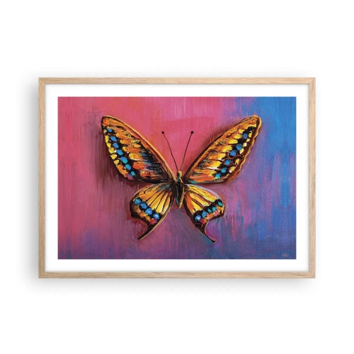 Poster in cornice rovere chiaro - Gioielli della natura - 70x50 cm