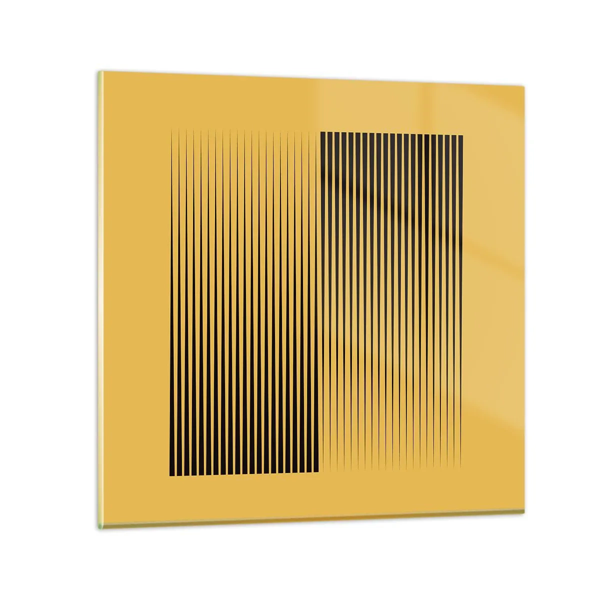 Quadro su vetro - La quadratura degli opposti - 60x60 cm