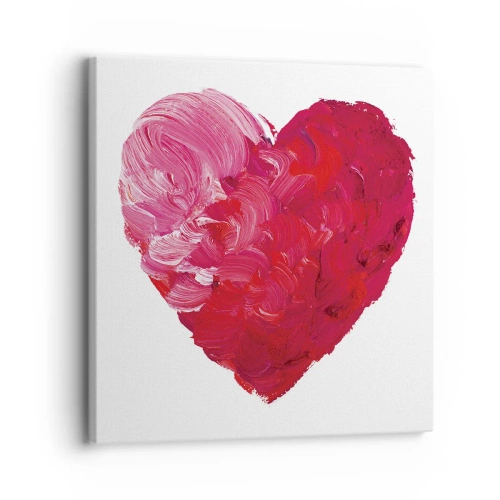 Quadro su tela - Stampe su Tela - All you need is love - 30x30 cm