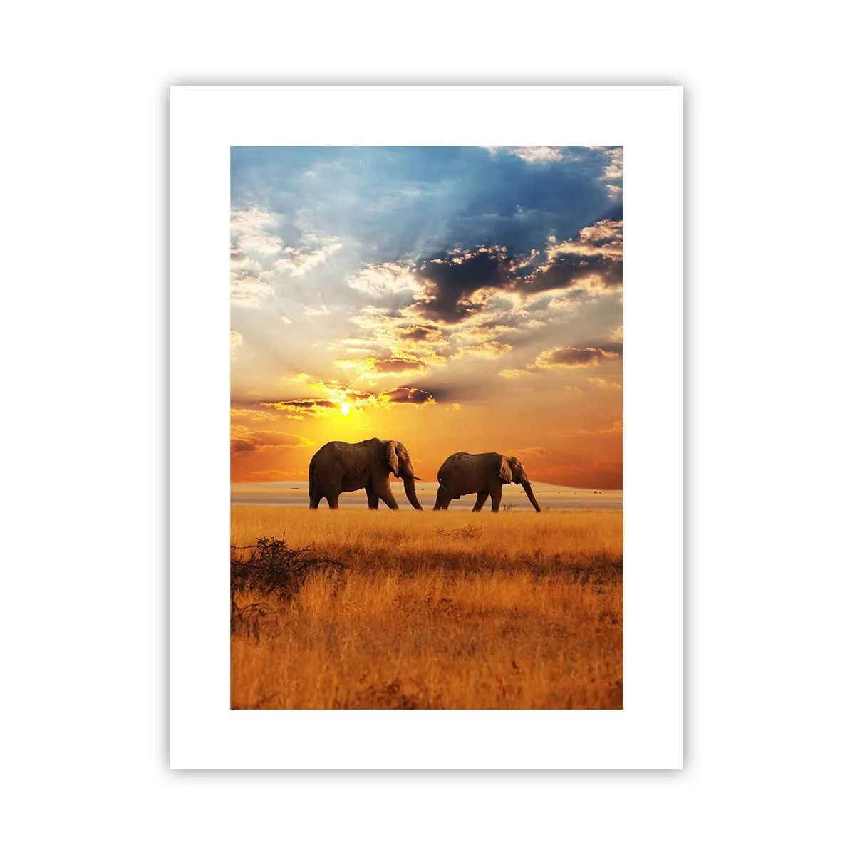 Poster - Passeggiata familiare - 30x40 cm