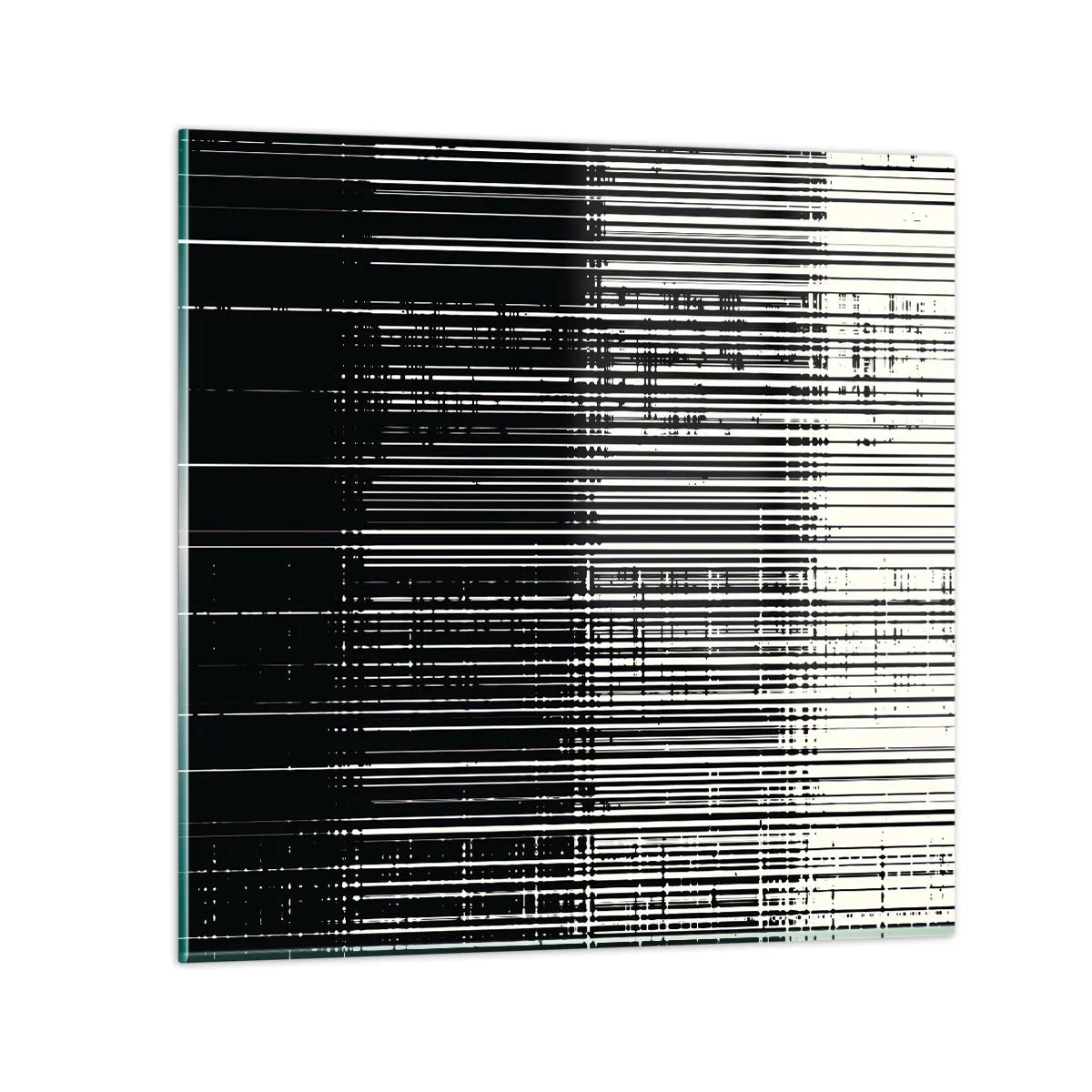 Quadro su vetro - Onde e vibrazioni - 60x60 cm